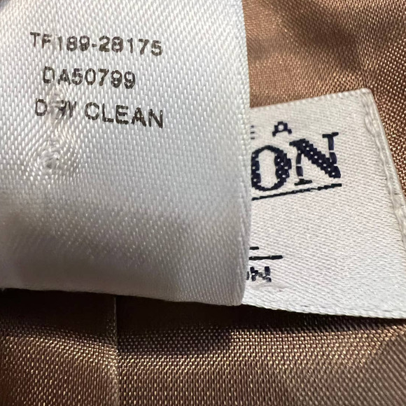 Pendleton Women's Short Jacket Size 14 in Brown Virgin Wool Zipper Close - Picture 5 of 5